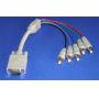 5 BNC-F TO SUPER VGA HD15-M CABLE 1FT