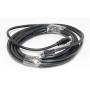 CAT 5e BLACK 15FT RJ45 NETWORK CABLE