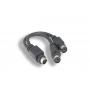 PS/2 SPLITTER MOUSE-KEYBOARD FOR LAPTOP