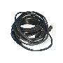 30FT FIREWIRE CABLE BLACK 6PIN 6PIN (2-CABLES)
