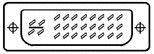 DVI-I Dual Link Connector