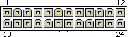 24 Pin ATX-BTX Power Supply Connector