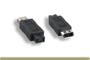 9Pin Male to 6Pin Female Adapter Firewire 1394b to 1394a Bilingual